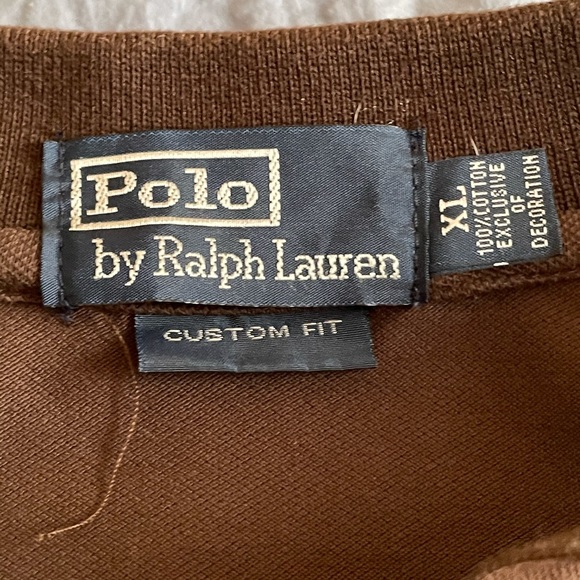 Ralph Lauren Brown polo shirt - Picture 2 of 2